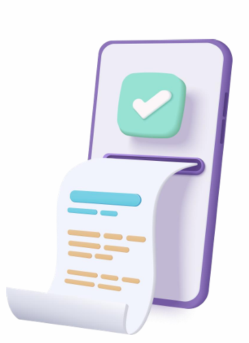 Ilustración de Facturación Electrónica